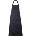 04454 Edgar NEOBLU Edgar Poly/Cotton Bib Apron Deep Black colour image